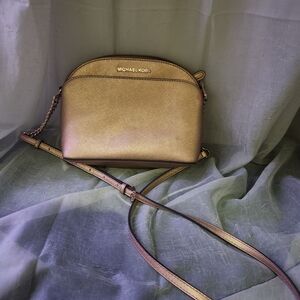 Michael Kors Gold Crossbody Bag